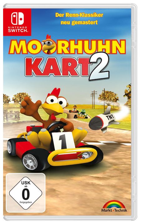 Moorhuhn Kart 2 (Nintendo Switch) für 21,99 Euro