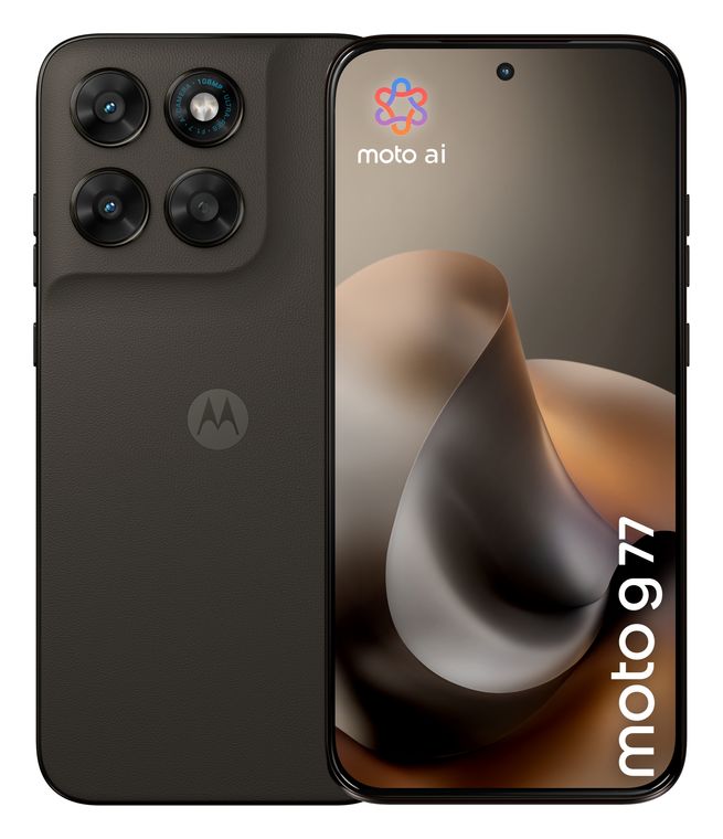 Motorola Moto G77 256 GB 5G Smartphone 17,3 cm (6.8 Zoll) Android 108 MP Dual Kamera Dual Sim WiFi 5 (PANTONE Black Olive) f&uuml;r 219,00 Euro