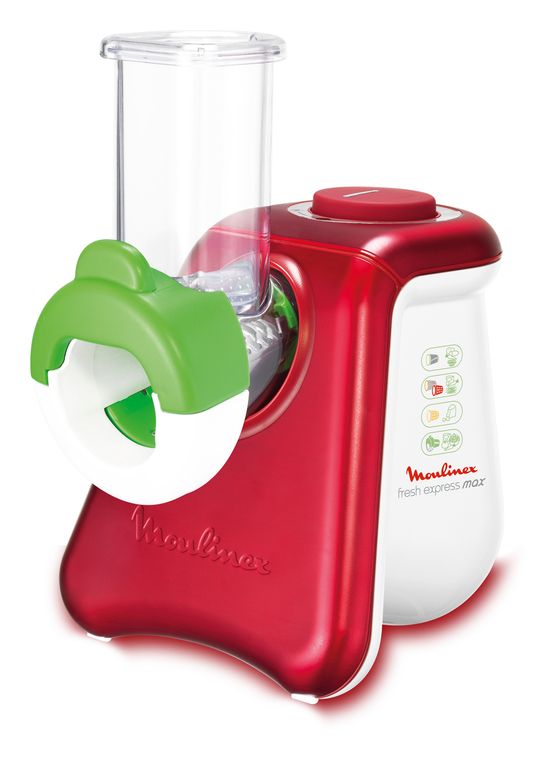 Moulinex DJ8115 Fresh Express Max Zerkleinerer 260 W  (Rot/Weiß) f&uuml;r 98,99 Euro