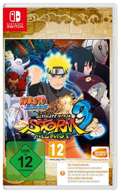Naruto Shippuden: Ultimate Ninja Storm 3 Full Burst (Nintendo Switch) für 20,00 Euro