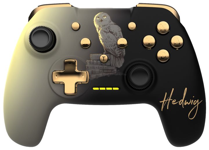 Freaks and Geeks Wireless Switch Controller Harry Potter Hedwig Gamepad Nintendo Switch, Nintendo Switch OLED, PC kabelgebunden&kabellos (Schwarz) für 19,99 Euro