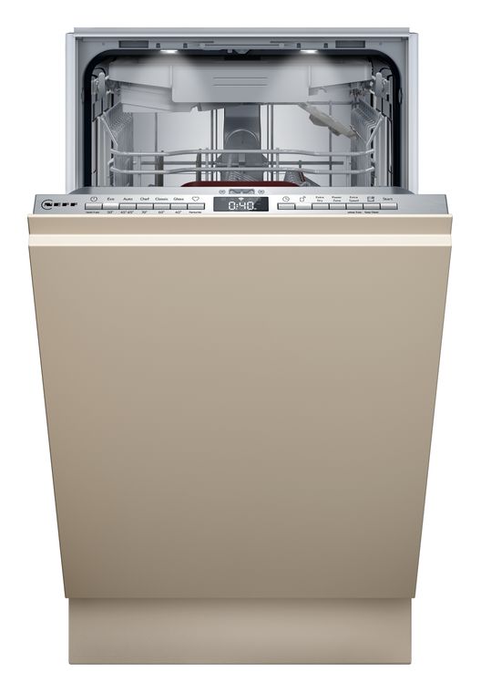 Neff N50 S855EMX34E 45 cm Geschirrspüler vollintegriert (ohne Front) Leise 10 Maßgedecke aquaStop Funktion Wärmetauscher/Türöffnungstrocknung f&uuml;r 656,00 Euro