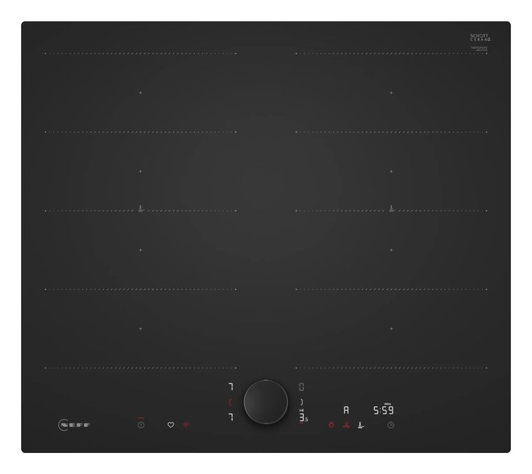 Neff N90 T66NUX4A0 autarkes 60 cm Induktions Kochfeld/Herdplatte 4 Zone(n) f&uuml;r 1.343,00 Euro