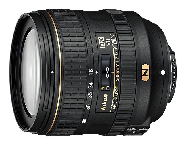 Nikon AF-S DX NIKKOR 16-80mm f/2.8-4E ED VR für 1.179,00 Euro