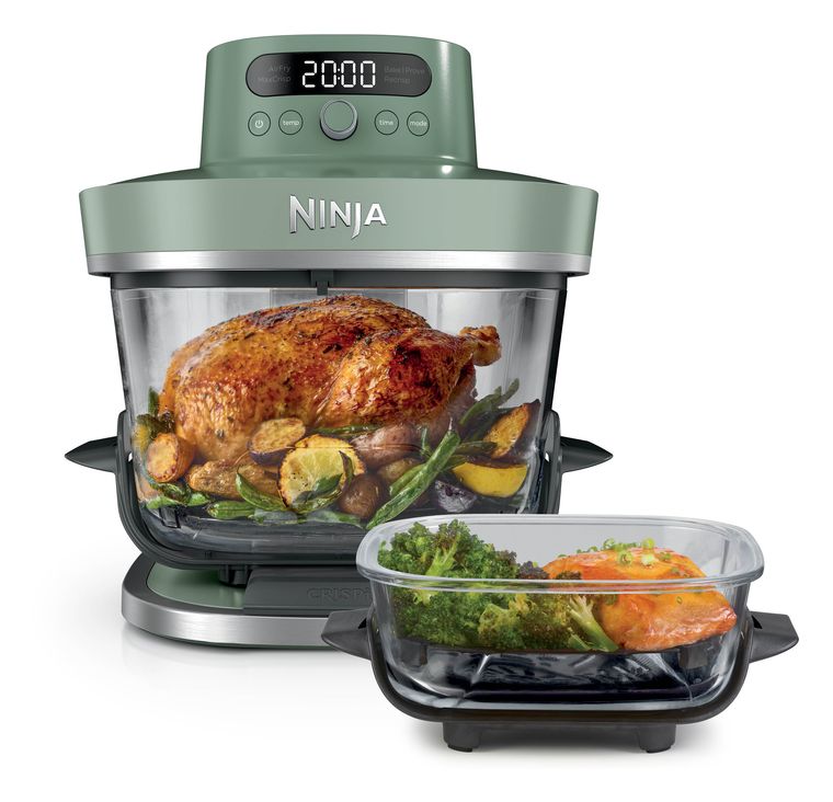 Ninja AS090EUGN Crispi Pro 5-in-1 Heißluftfritteuse 5,7 l 2050 W  (Grün) f&uuml;r 169,99 Euro