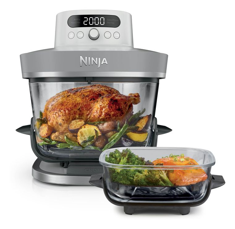 Ninja AS090EUWH Crispi Pro 5-in-1 Heißluftfritteuse 5,7 l 2000 W  (Weiß) f&uuml;r 169,99 Euro