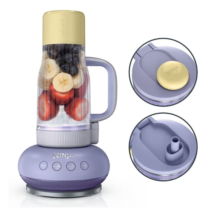 Ninja DB351EUPR BlendBoss 0,71 l Standmixer 3 Geschwindigkeiten 1100 W  (Lavendel, Gelb) f&uuml;r 129,99 Euro