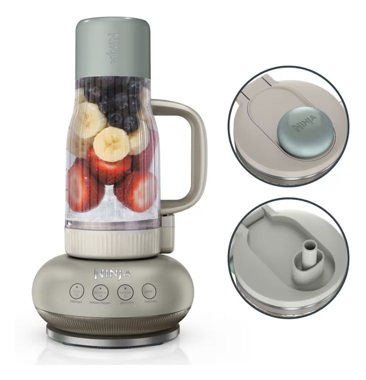 Ninja DB351EUST BlendBoss 0,71 l Standmixer 3 Geschwindigkeiten 1100 W  (Steinfarbe) f&uuml;r 129,99 Euro