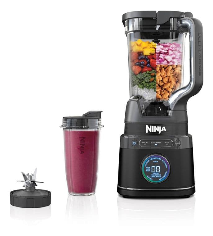 Ninja TB301 Detect Power Mixer Pro 2,1 l Standmixer 10 Geschwindigkeiten 1200 W (Schwarz) für 167,99 Euro