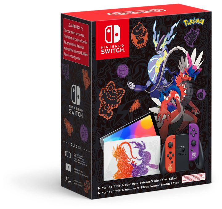 Nintendo Switch Oled Pokémon Scarlet & Violet Edition für 369,99 Euro