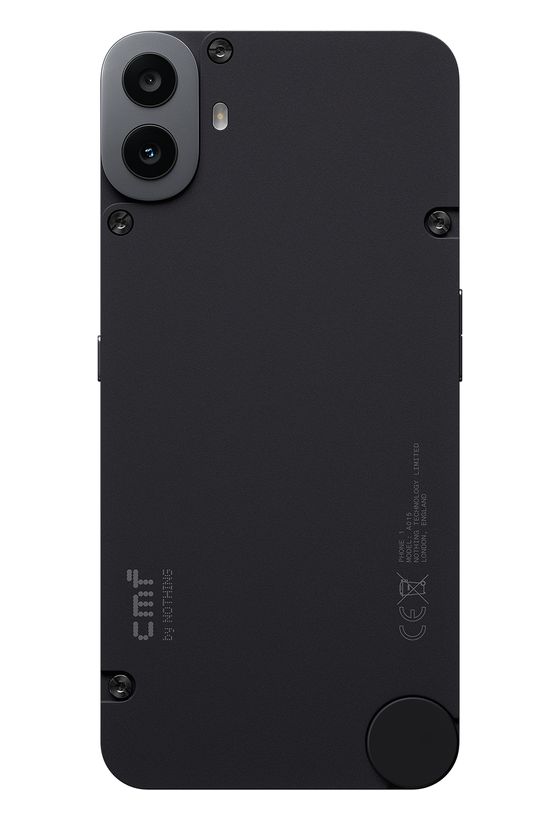 Nothing CMF Phone 1 128 GB 5G Smartphone 16,9 cm (6.67 Zoll) Android 50 MP Dual Kamera Dual Sim WiFi 6  (Schwarz) f&uuml;r 154,99 Euro