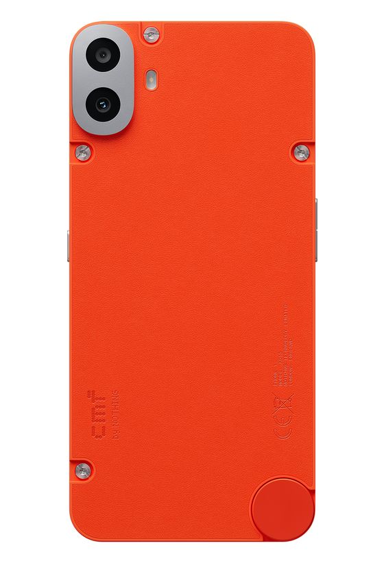 Nothing CMF Phone 1 128 GB 5G Smartphone 16,9 cm (6.67 Zoll) Android 50 MP Dual Kamera Dual Sim WiFi 6  (Orange) f&uuml;r 154,99 Euro