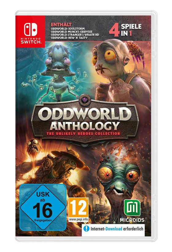 Oddworld Anthology: The Unlikely Heroes Collection (Nintendo Switch) f&uuml;r 46,99 Euro
