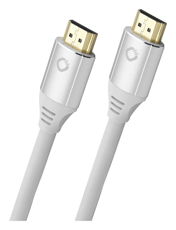 OEHLBACH Black Magic MKII 48 Gbit/s Stecker Gerade HDMI auf HDMI Typ A (Standard) 3 m  (Weiß) f&uuml;r 38,99 Euro