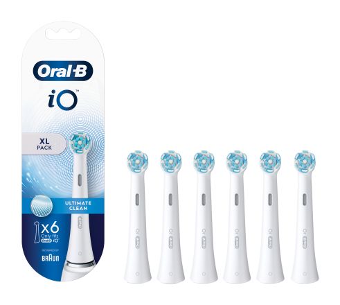 Oral-B Aufsteckbürsten iO Ultimate Clean  Ersatzbürste CW-6 Rotierende Rotierende Zahnbürste für Erwachsene für 49,99 Euro