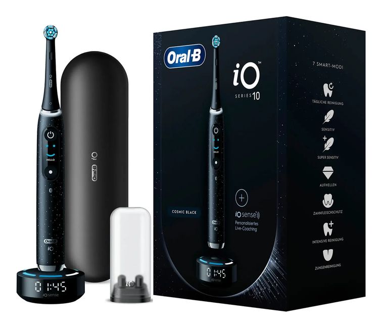 Oral-B iO Series 10 Rotierende-vibrierende Zahnbürste für Erwachsene für 399,00 Euro