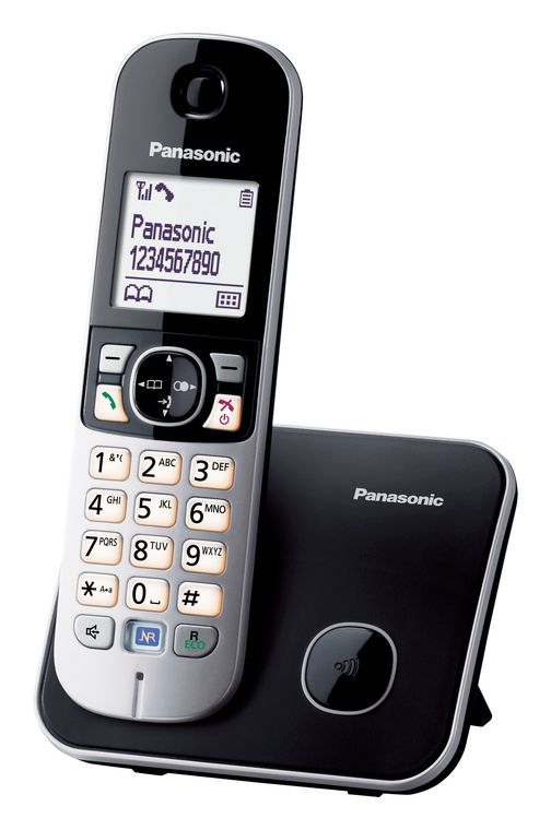 Panasonic KX-TG6811 DECT-Telefon  (Schwarz) f&uuml;r 35,99 Euro
