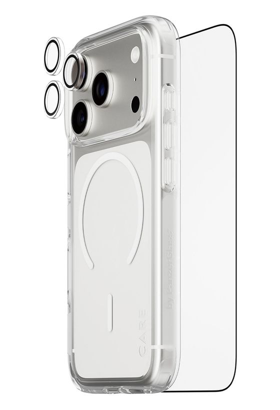 PanzerGlass Flagship 3-in-1 Set Rückseiten-/Bildschirmschutz Glas für  Apple iPhone 18 Pro Kratzresistent, Fallbeständig, Schlagfest f&uuml;r 42,99 Euro