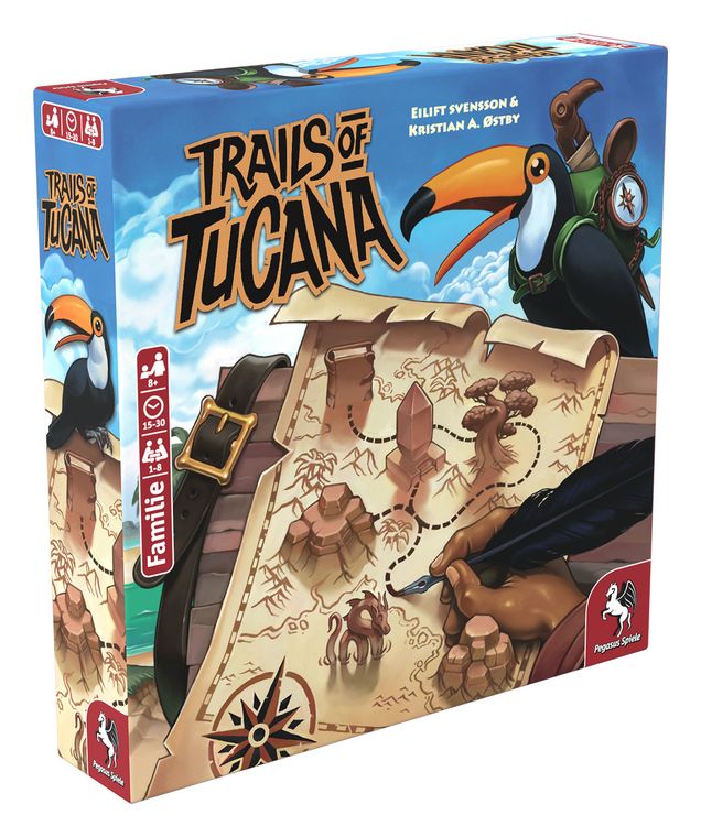 Pegasus 53150G Trails of Tucana Kartenspiel bis zu 8 Spielern ab 8 Jahr(e) f&uuml;r 20,99 Euro