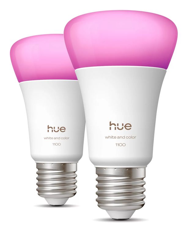 Philips Hue White and Color Ambiance A60 E27 – 1100 lm LED Intelligentes Leuchtmittel Multi f&uuml;r 100,99 Euro