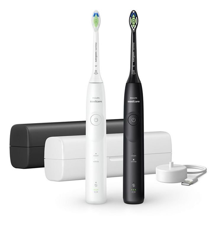 Philips HX7119/02 Sonicare 5500 Schall-Zahnbürste für Erwachsene 504 h  (Schwarz, Weiß) f&uuml;r 159,99 Euro