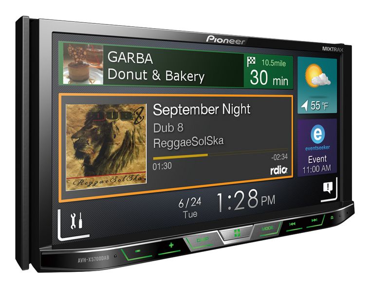 Pioneer AVH-X5700DAB f&uuml;r 579,00 Euro