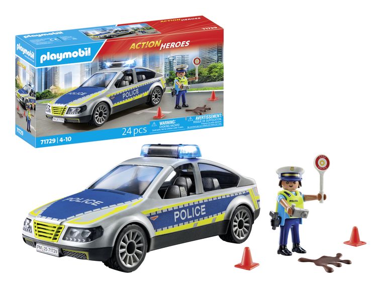 Playmobil 71729 Action Heroes Polizei Streifenwagen  Spielzeugfigurenset f&uuml;r 36,99 Euro