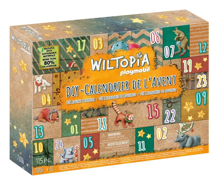 Playmobil DIY Adventskalender: Tierische Weltreise f&uuml;r 28,99 Euro