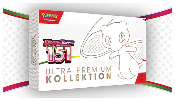 Pokémon Karmesin & Purpur - 151 Ultra Premium Kollektion Kartenspiel für 149,00 Euro