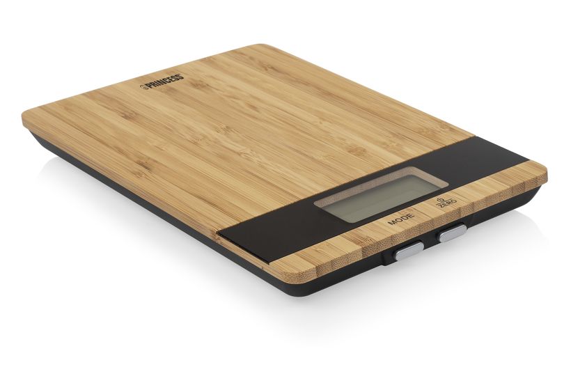 PRINCESS 492944 Pure Elektronische Küchenwaage bis 5 kg Genauigkeit 1 g  (Bambus, Schwarz) f&uuml;r 20,99 Euro
