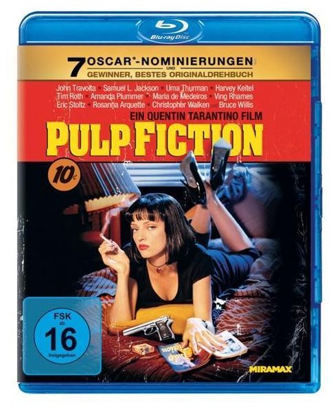 Pulp Fiction (BLU-RAY) für 7,99 Euro