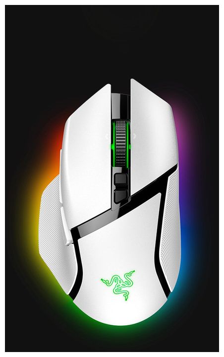 Razer Basilisk V3 Pro 30000 DPI Gaming Maus Optisch (Weiß) für 179,99 Euro