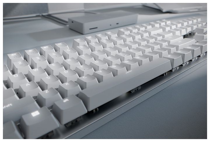 Razer Pro Type Ultra LED Büro Tastatur (Weiß) für 139,99 Euro