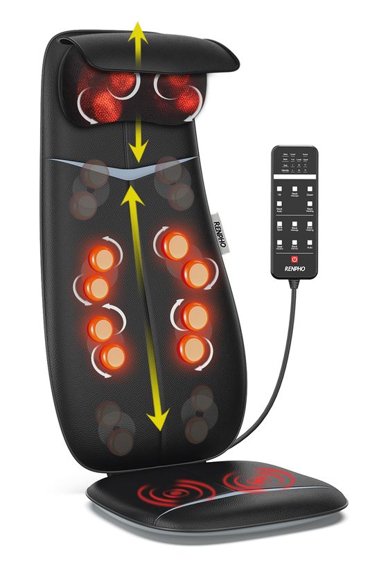 Renpho Cushion S BM076 Shiatsu-Massageauflage   (Schwarz) f&uuml;r 179,99 Euro