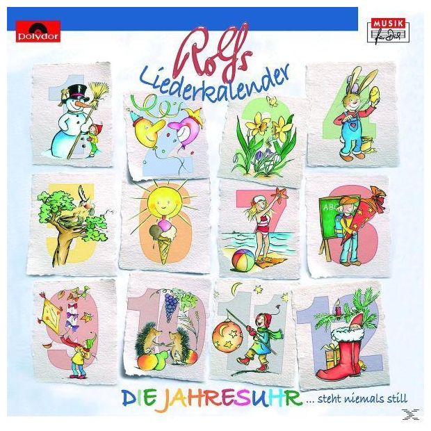 Rolfs Liederkalender/Die Jahresuhr für 13,99 Euro