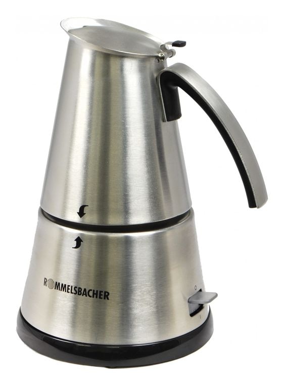 Rommelsbacher EKO366/E ElPresso deluxe Siebträger Kaffeemaschine 365 W  (Edelstahl) f&uuml;r 79,99 Euro