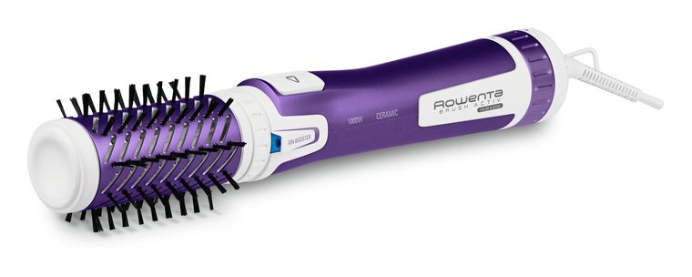 Rowenta CF9530 Brush Activ Volum & Shine Warmluftbürste 1000 W (Violett, Weiß) für 69,99 Euro