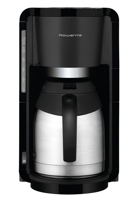 Rowenta CT3818 Milano Thermo 15 Tassen Thermo Filterkaffeemaschine  (Schwarz, Silber) f&uuml;r 64,99 Euro