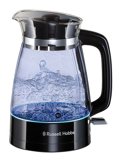 Russell Hobbs 26080-70 Classic 1,7 l Wasserkocher 2400 W (Schwarz, Transparent) für 36,99 Euro