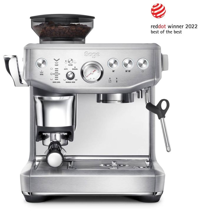 Sage the Barista Express Impress Siebträger Kaffeemaschine 9 bar 1850 W (Edelstahl) für 699,99 Euro