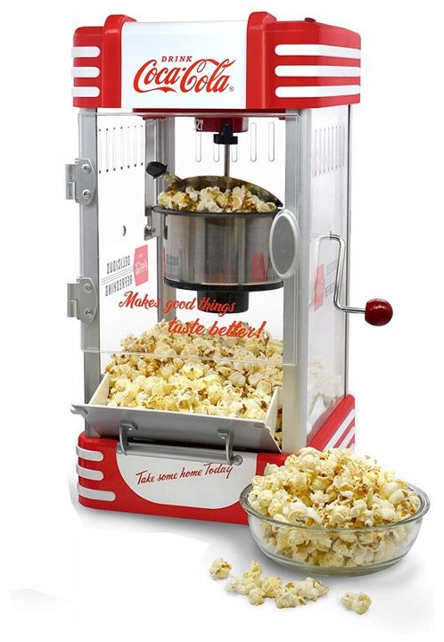 Salco SNP27CC Popcornmaschine 300 W für 124,99 Euro