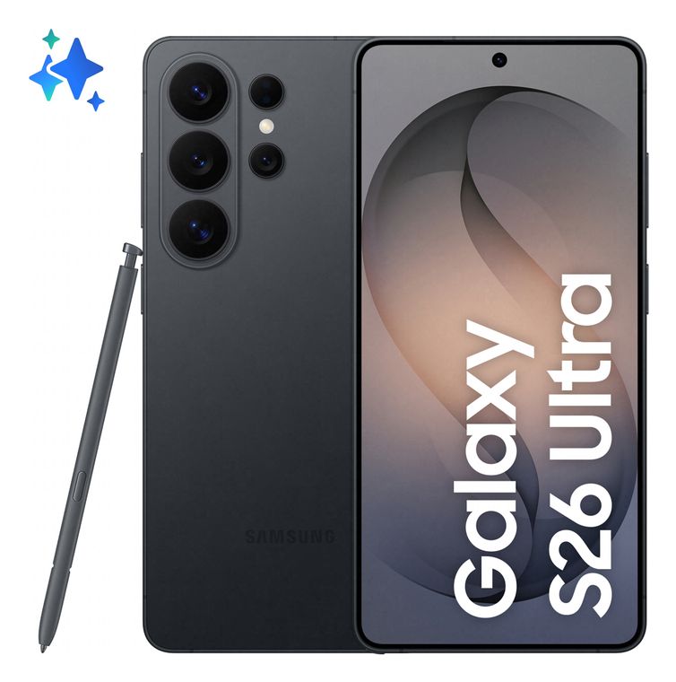 Samsung Galaxy S26 Ultra 512 GB 5G Smartphone 17,5 cm (6.9 Zoll) 3,6 GHz Android 200 MP Vierfach Kamera Dual Sim WiFi 7  (Schwarz) f&uuml;r 1.379,00 Euro