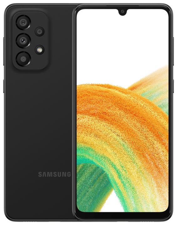 Samsung Galaxy A33 Enterprise Edition 5G Smartphone 16,3 cm (6.4 Zoll) 128 GB 2,4 GHz Android 48 MP Vierfach Kamera Dual Sim (Schwarz) für 295,00 Euro