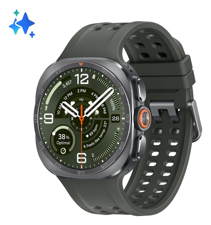 Samsung Galaxy Watch Ultra2 47 mm Smartwatch Rund IP69K 80 h 329 ppi 4G  (Silber) f&uuml;r 519,00 Euro