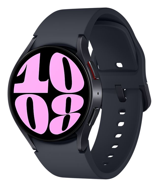 Samsung Galaxy Watch6 Digital 40 mm Smartwatch Rund IP68 40 h 330 ppi (Graphit) für 169,00 Euro