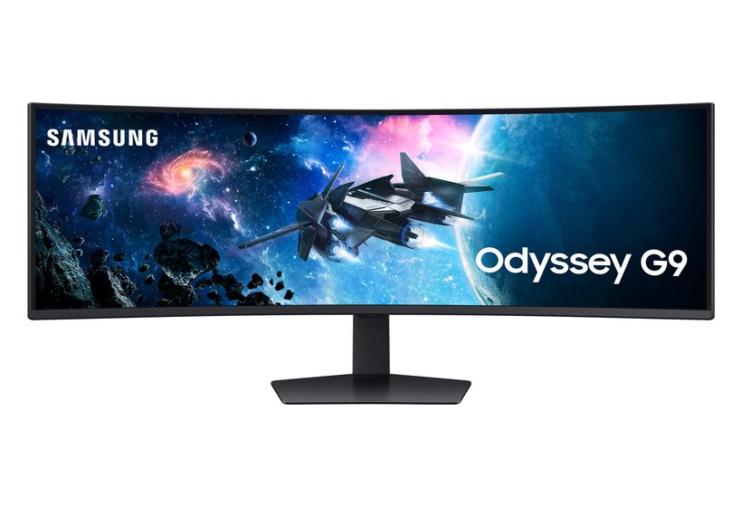 Samsung Odyssey G9 LS49CG954EUXEN Quad HD Monitor 124,5 cm (49 Zoll) 32:9 1 ms 450 cd/m²  (Schwarz) f&uuml;r 750,00 Euro