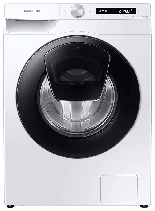 Samsung WW8ET554AAW 8kg Waschmaschine 1400 U/min EEK: B Frontlader aquaStop AddWash für 499,00 Euro