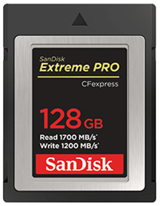 Sandisk Extreme Pro Kompaktflash Speicherkarte 128 GB für 413,00 Euro