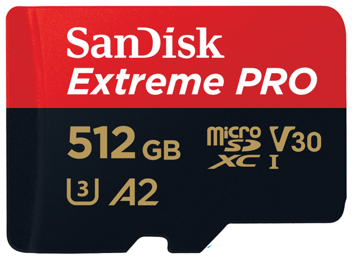 Sandisk Extreme Pro MicroSDXC Speicherkarte 512 GB Class 3 (U3) Klasse 10 für 119,99 Euro