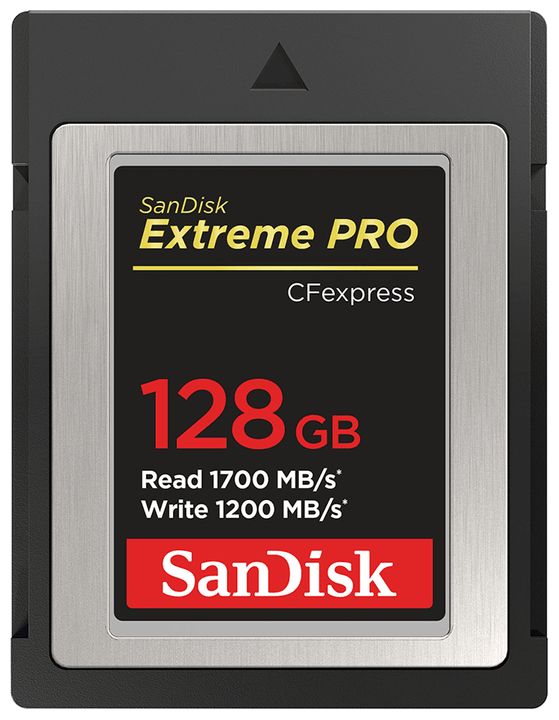 Sandisk Extreme Pro CFexpress Speicherkarte 128 GB für 154,99 Euro
